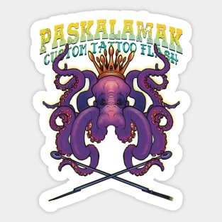 purple king tattoo pulpe Sticker